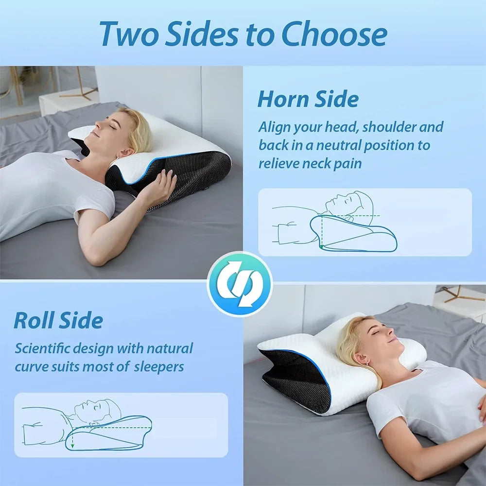 Orthopedisch Traagschuim Slaap Hoofdkussen