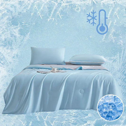 Koeldeken Zomer Quilt Lichtgewicht Dubbelzijdig Polyester