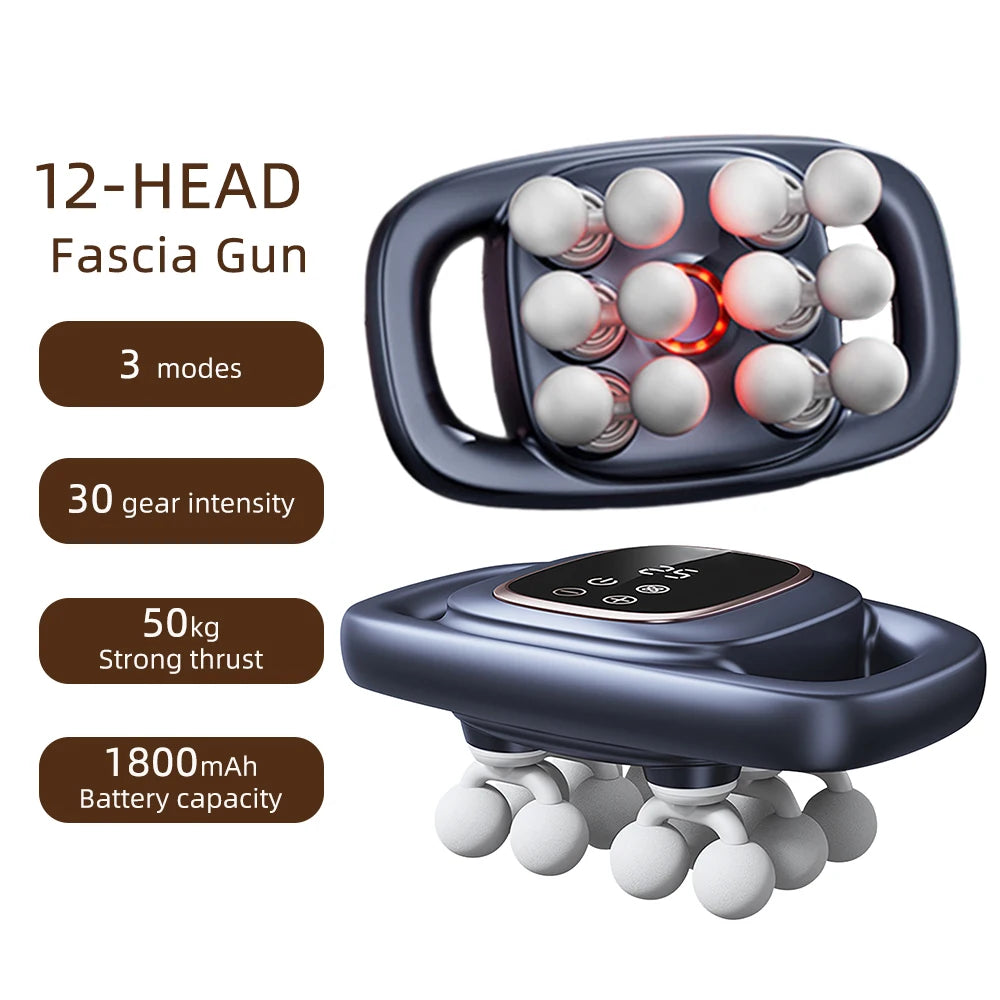 12 Koppen Spier Massager Hoge Frequentie Gun