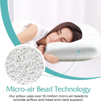 Orthopedisch Slaapkussen Memory Foam 3D Neksteun