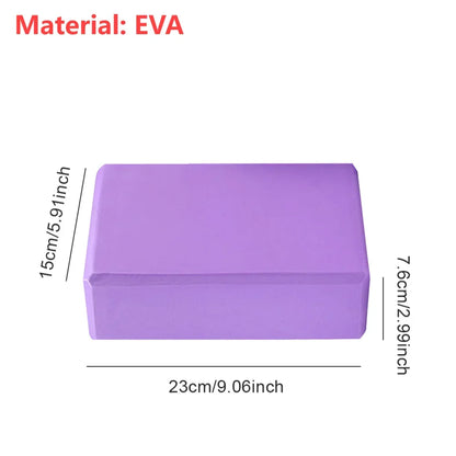 Cork Yoga Block Cork Yoga Bricks Eco-Friendly Natural Cork Block 9x6x3 Inch Non Slip Cork Block for Yoga Pilates