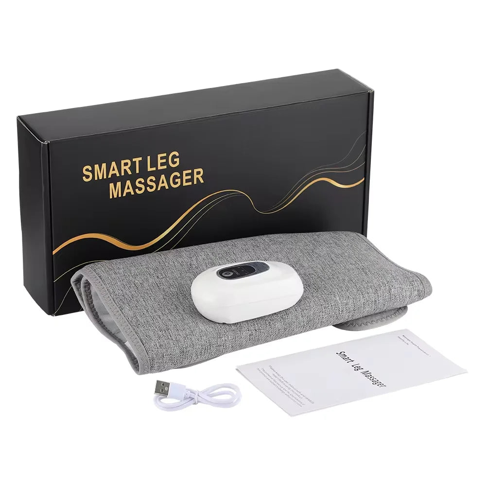 Eletric 360° Air Pressure Calf Massager Wireless Leg Massage 3 Mode Airbag Compresstion Relax Foot Calf Muscle Relieve Fatigue
