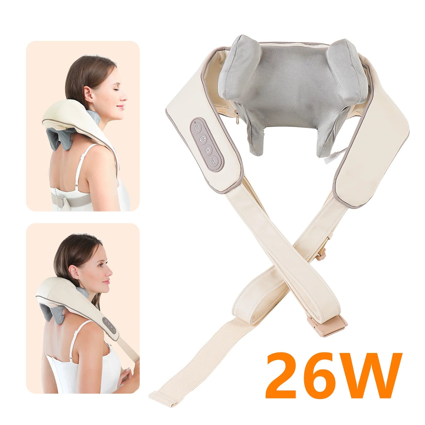 Draadloze Nek- en Schoudermassager