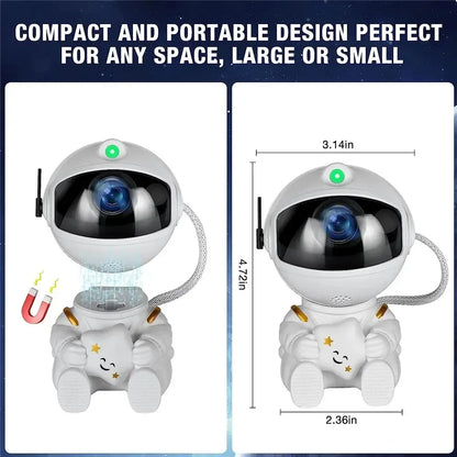 Galaxy Star Astronaut Projector LED Night Light Starry Sky Porjectors Lamp Decoration Bedroom Room Decorative For Children Gifts