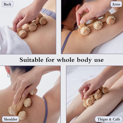 Houten Massage Roller