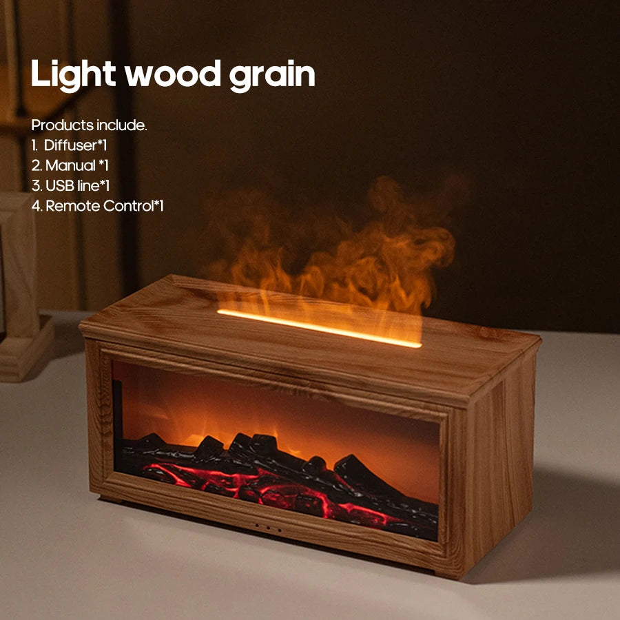 Kleurrijke Vlam Mini Openhaard Diffuser