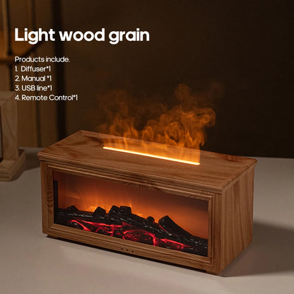 Kleurrijke Vlam Mini Openhaard Diffuser