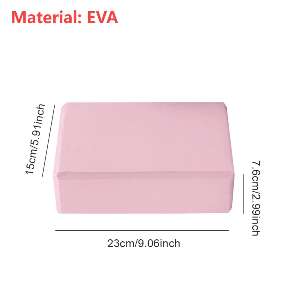 Cork Yoga Block Cork Yoga Bricks Eco-Friendly Natural Cork Block 9x6x3 Inch Non Slip Cork Block for Yoga Pilates