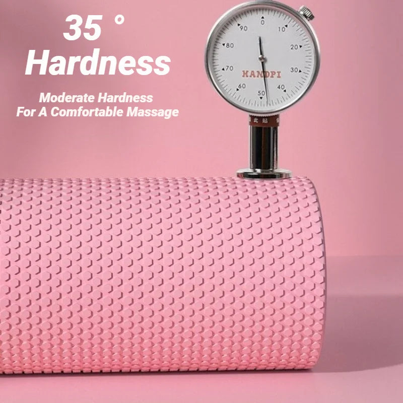 Yoga Roller Round EVA Foam Cylinder For Pilates Exercise Enhanced Home Workouts Column Massage Muscle Fitness Gym Sport