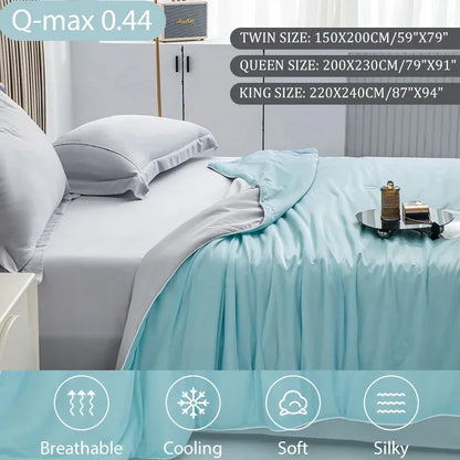Koeldeken Zomer Quilt Lichtgewicht Dubbelzijdig Polyester
