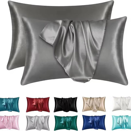 1pc Boost Beauty Sleep Silky Satin Pillowcases: Cooling, Hair and Skin-Friendly, Easy-Care