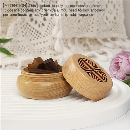 Ancient Portable No perfume DIY fragrance wooden box aroma diffuser decorations items living room bedroom car home accessories