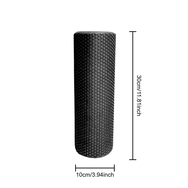 Yoga Roller Round EVA Foam Cylinder For Pilates Exercise Enhanced Home Workouts Column Massage Muscle Fitness Gym Sport