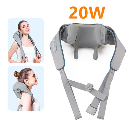Draadloze Nek- en Schoudermassager