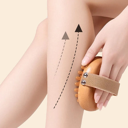 Houten Anti-Cellulite Borstel