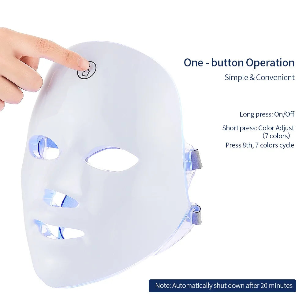 Oplaadbaar LED Gezichtsmasker