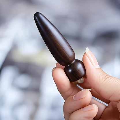 Gua Sha Face Skin Care Massager Reduce Puffiness Sandalwood Eye Massage Stick Five Beads Lotus Seedpod Face Massage Tools