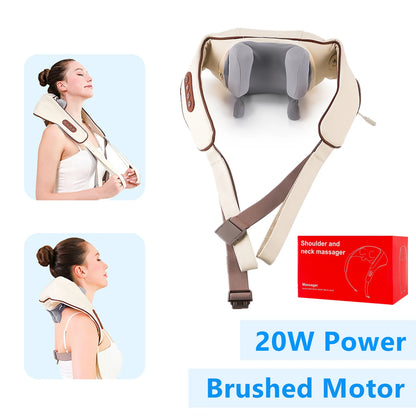 Draadloze Nek- en Schoudermassager