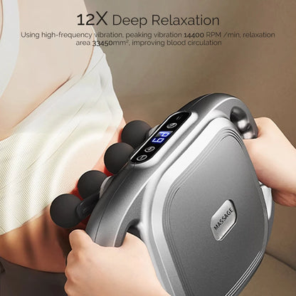 12 Koppen Spier Massager Hoge Frequentie Gun