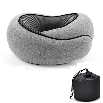 Reisnek Kussen Memory Foam U-vorm Verstelbaar