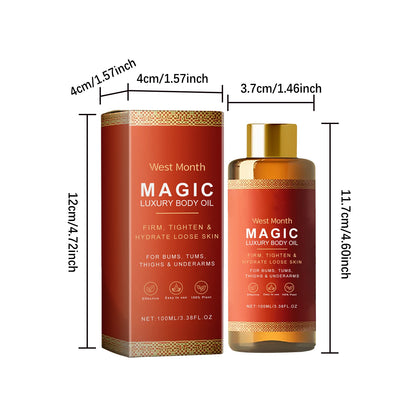 Tightening Body Oil Lifting Firming Lighten Fine Lines Improve Sagging Skin Dullness Brightening Moisturizing Nourish Skin Care