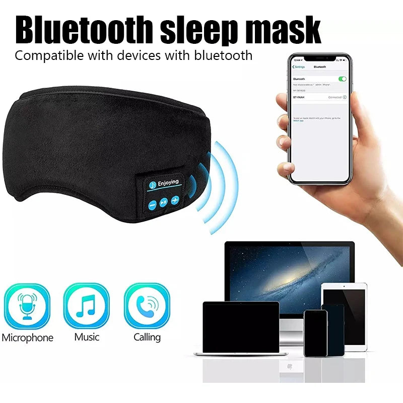 Bluetooth Slaapmasker  Hoofdtelefoon
