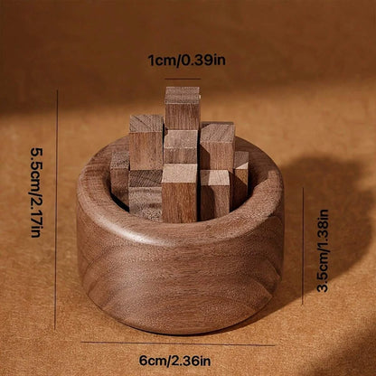 1/2/3Set Wooden Essential Oil Diffuser Aromatherapy Sticks Decor Walnut Wood Fragrance Expander For Home Bathroom Car Ornament