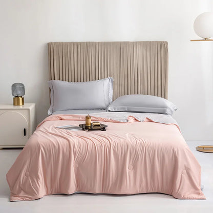 Koeldeken Zomer Quilt Lichtgewicht Dubbelzijdig Polyester