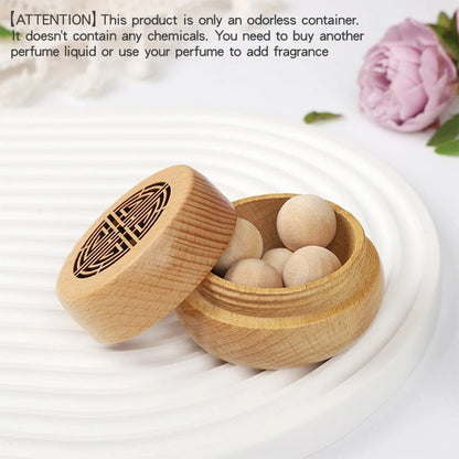 Ancient Portable No perfume DIY fragrance wooden box aroma diffuser decorations items living room bedroom car home accessories