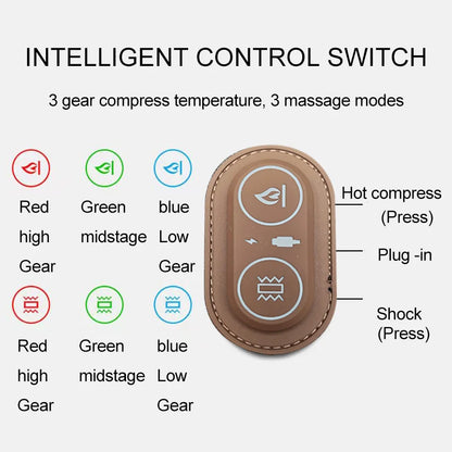 Elektrisch Lendenkussen Massage Verwarming