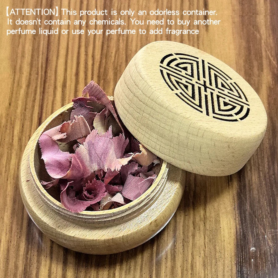Ancient Portable No perfume DIY fragrance wooden box aroma diffuser decorations items living room bedroom car home accessories