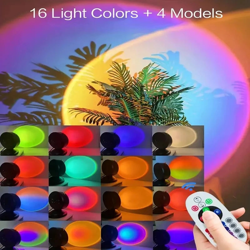 Zonsondergang Lamp 16 Kleuren
