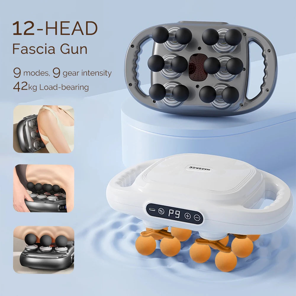 12 Koppen Spier Massager Hoge Frequentie Gun