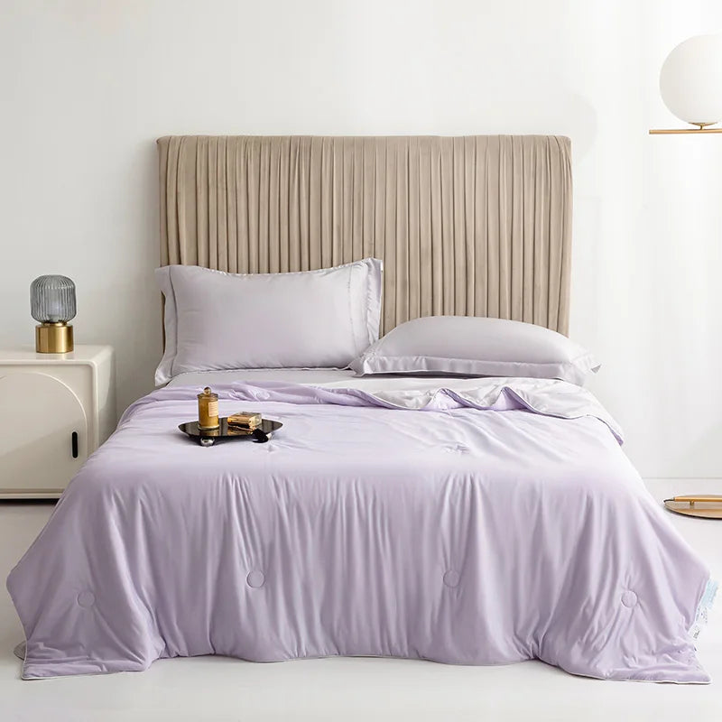 Koeldeken Zomer Quilt Lichtgewicht Dubbelzijdig Polyester
