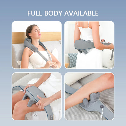 Draadloze Nek- en Schoudermassager