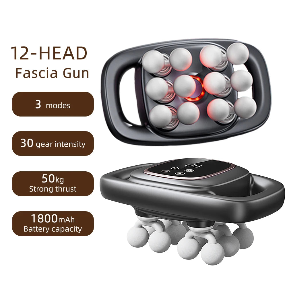 12 Koppen Spier Massager Hoge Frequentie Gun