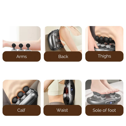 12 Koppen Spier Massager Hoge Frequentie Gun