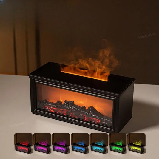 Kleurrijke Vlam Mini Openhaard Diffuser
